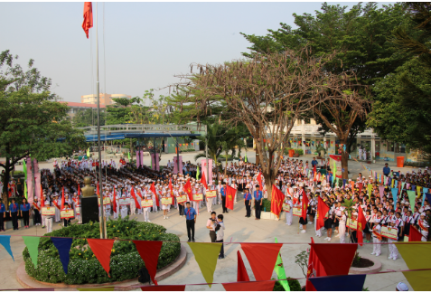 Hội thi nghi thức, nghi lễ Đội và Liên hoan trống kèn quận Thủ Đức năm học 2016 – 2017
